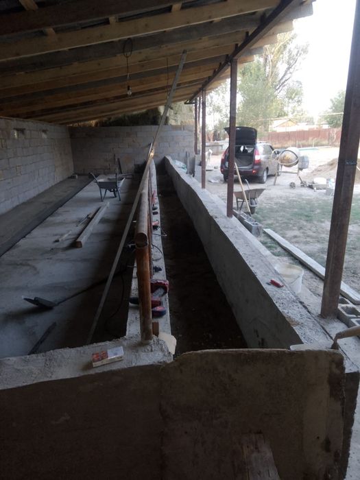 Отмостка и фундамент