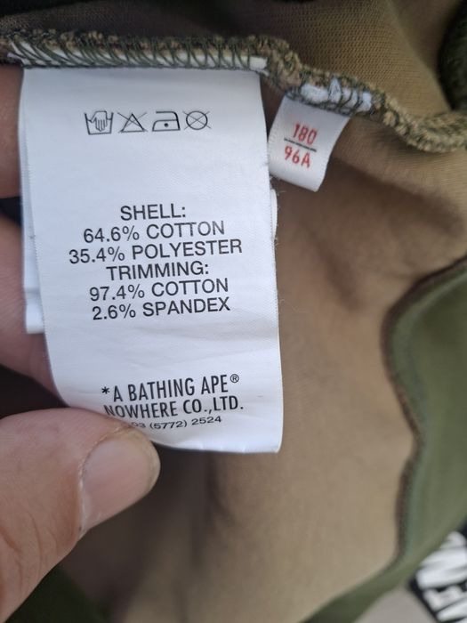 BAPE A BATHING AREmens- Оригинал