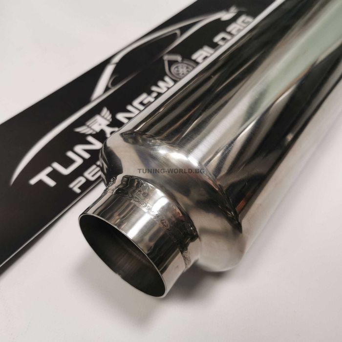 Универсално гърне/резонатор от неръждаема стомана 57мм