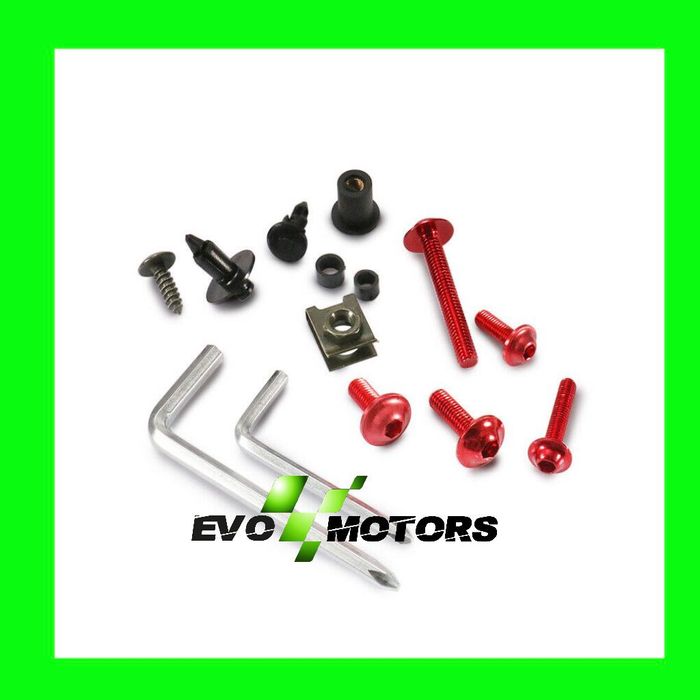 Kit Complet Suruburi Carene Moto Honda Suzuki Kawasaki Yamaha A035