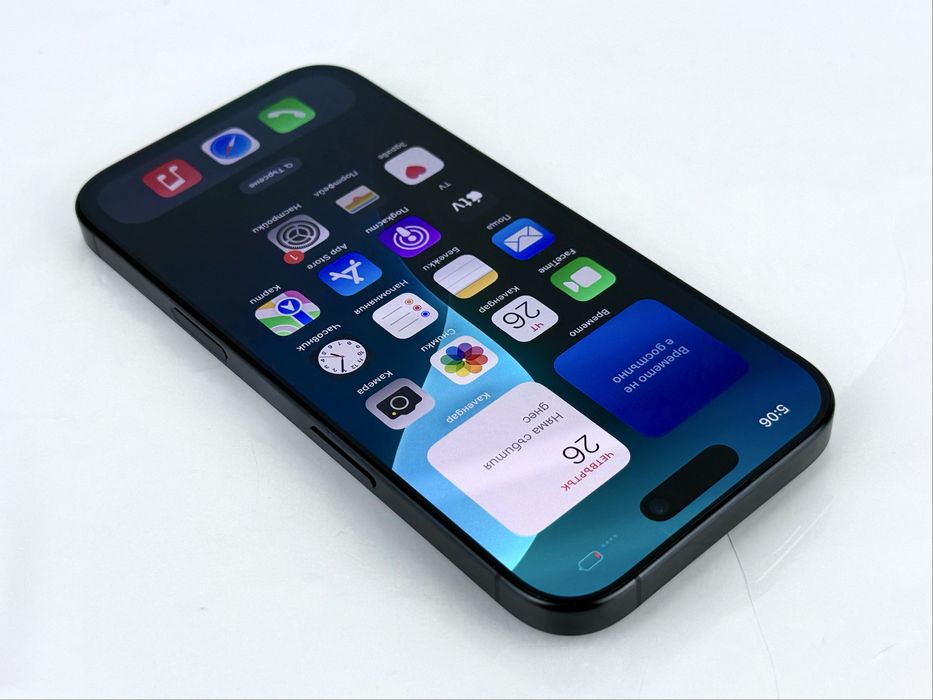 Apple iPhone 16 Pro 256GB Black 100% Батерия ! Гаранция!