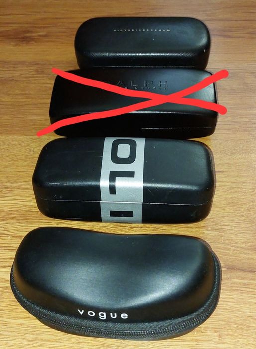 Оригинални калъфи за очила RAY-BAN, Armani, Prada, Police и други