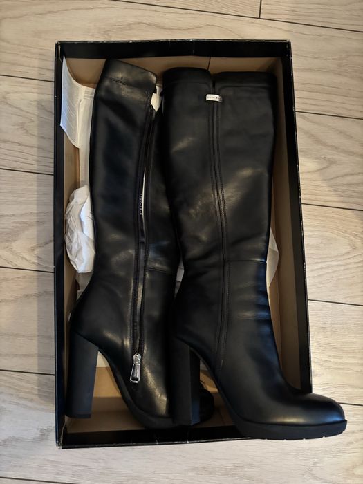 Cizme inalte piele Ana Cori