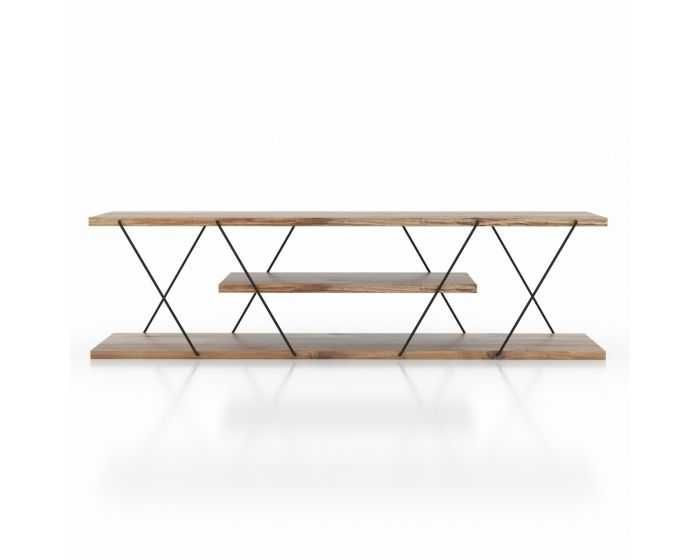 Модерен ТВ шкаф Tars - Цветове: Орех, Бял, Черен - Промоция!