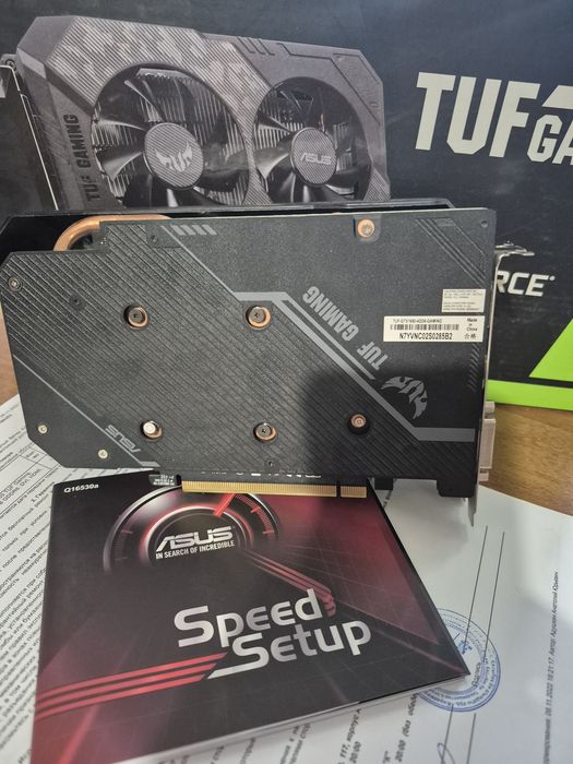 Продам ASUS GTX 1650 4Gb GDDR6