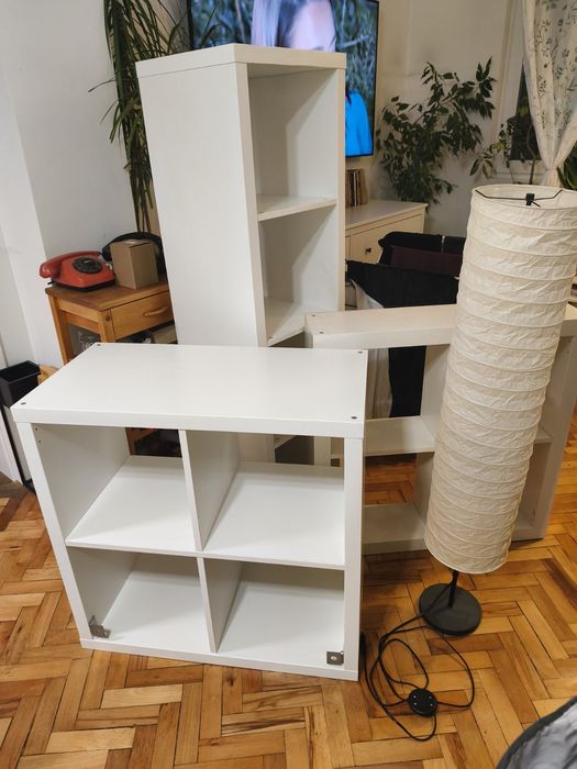 Kallax етажерка куб ikea икеа за стена