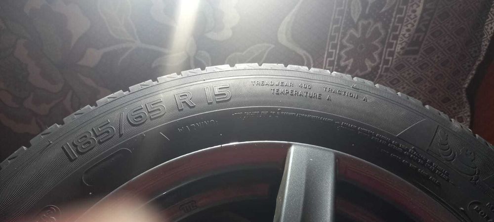 Jante Aliaj R15 + Anvelope Michelin R15 ( FIAT LINEA )