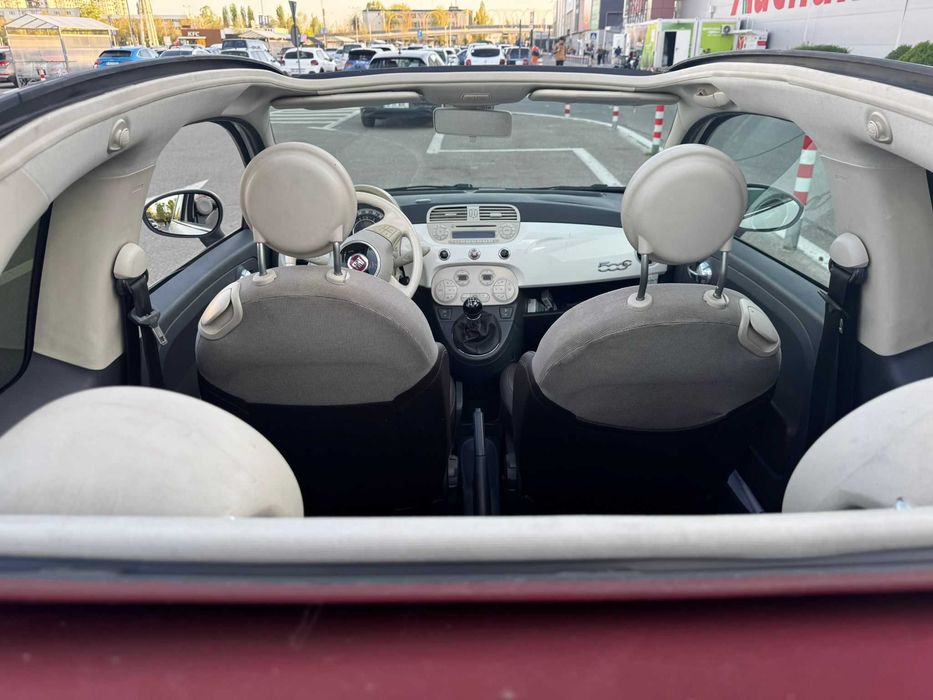 FIAT 500, decapotabil