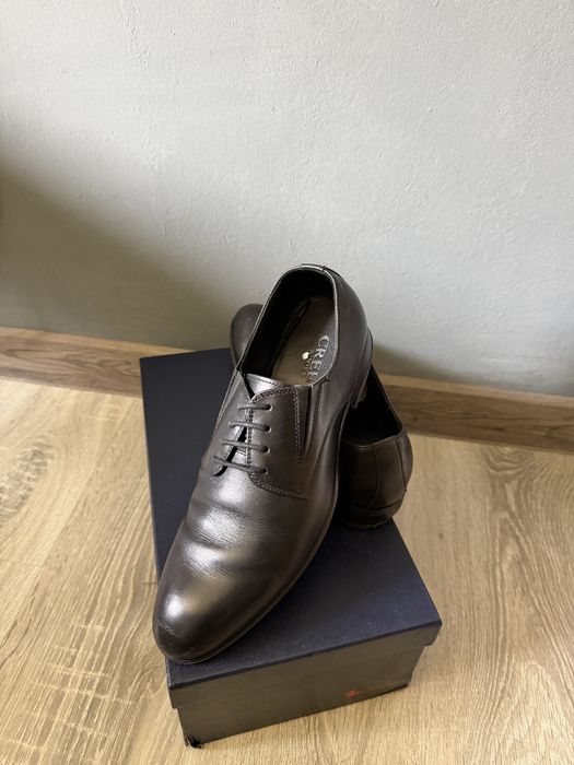Pantofi negri de barbat din piele naturala eleganti marime 39
