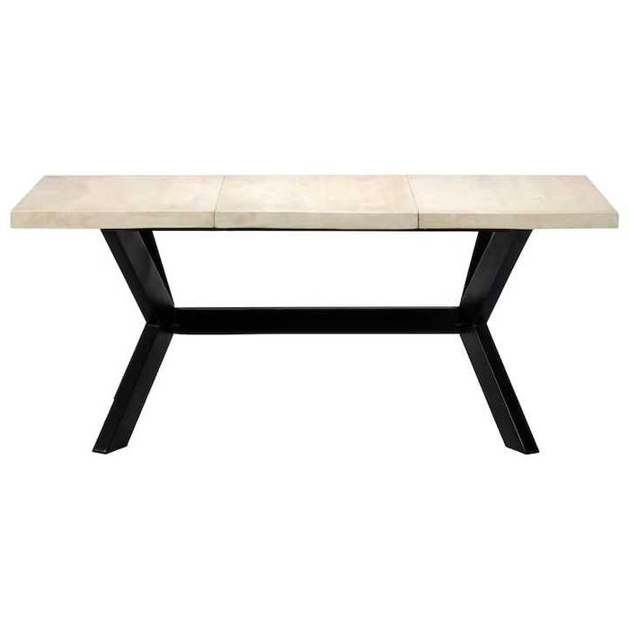 Masa Bucatarie Lemn Masiv Mango Vidaxl The Home Kika Ikea Exotique Lux Mobexpert Oferta Kitchen Alb White Wood Premium Noua Exotic Thailanda