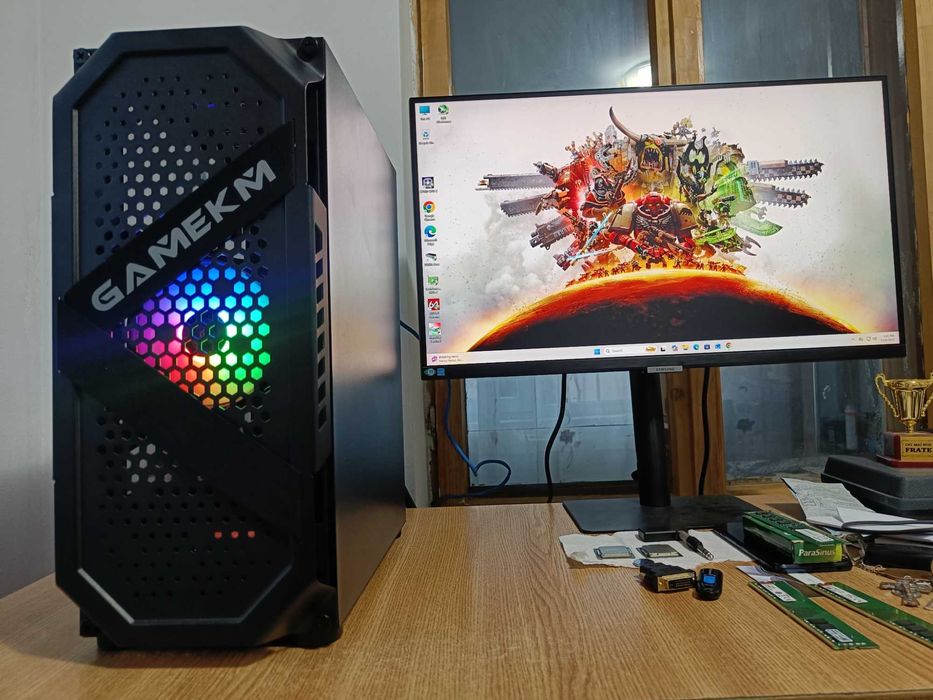Unitate PC Gaming Ryzen 5 3400G 4.2Ghz/16GB DDR4/RX480 8GB GDDR5/SSD
