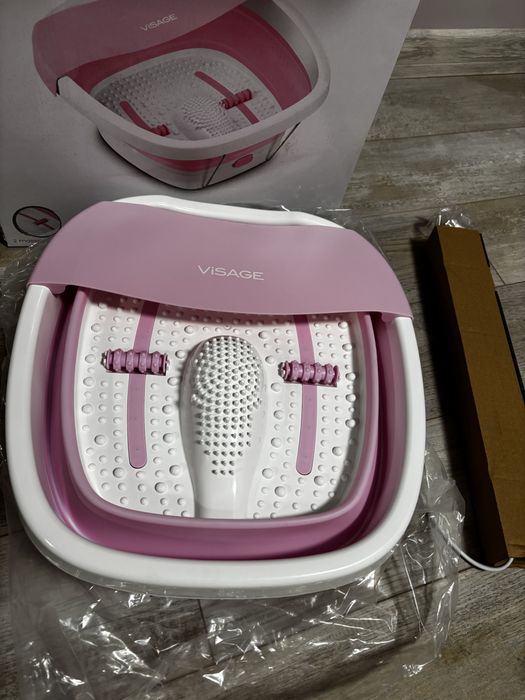 ЧИСТО НОВА! Хидромасажна сгъваема спа вана за крака