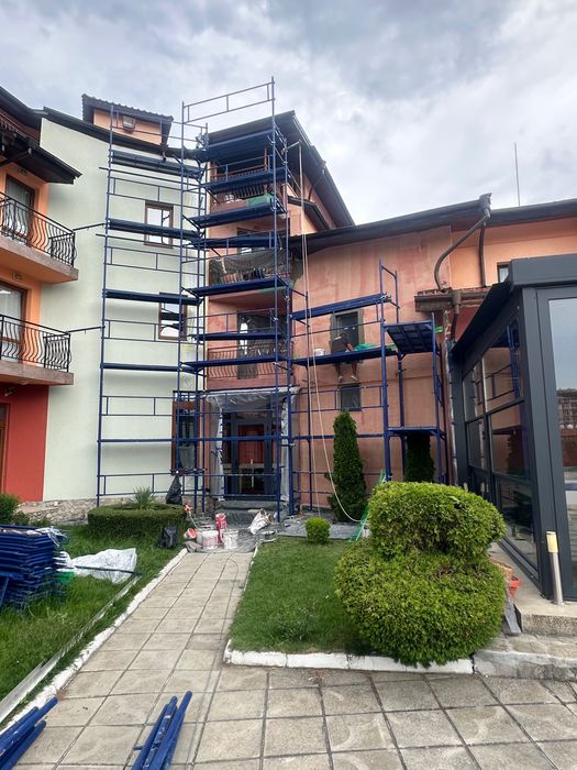 Отдавам под наем фасадно рамково скеле