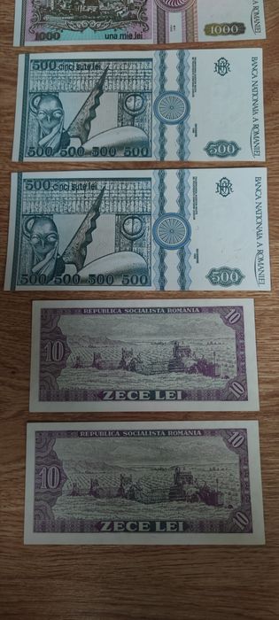 Bancnote vechi serii consecutive