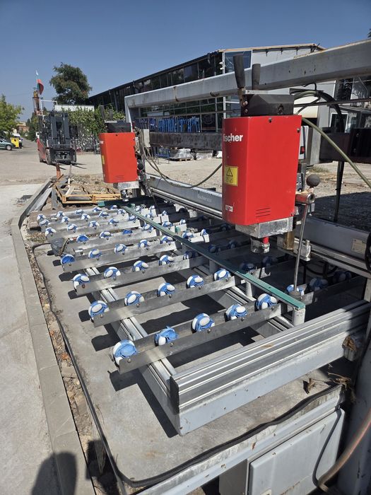 Професионална маса / машина за подрязващи отвори за вентилирани фасади Fischer Undercut   Drilling Machine