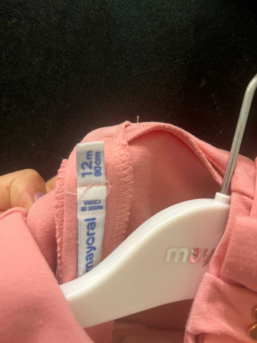 Официална рокля Mayoral (ОБЛИЧАНА САМО ЗА ФОТОСЕСИЯ)