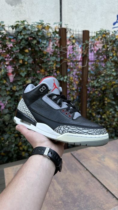 Jordan Retro 3 Black Cement - 44 EU