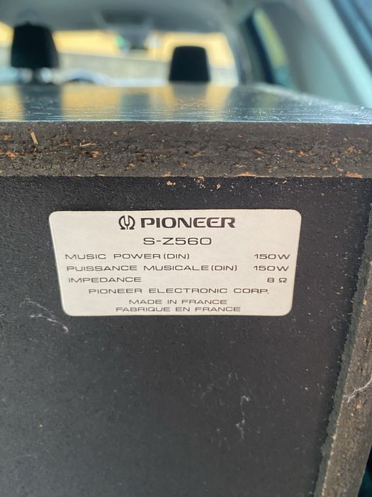 Стерео-уредба Pioneer SP-Z560 с оригинален шкаф