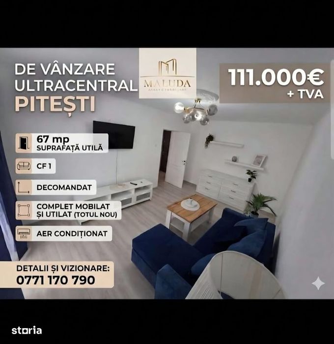 Apartament de vanzare ultracentral