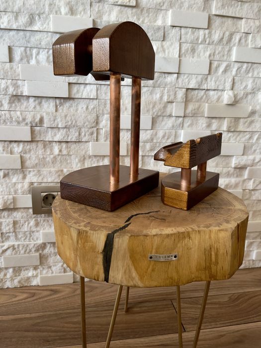 Suport lemn casti / controller Handmade