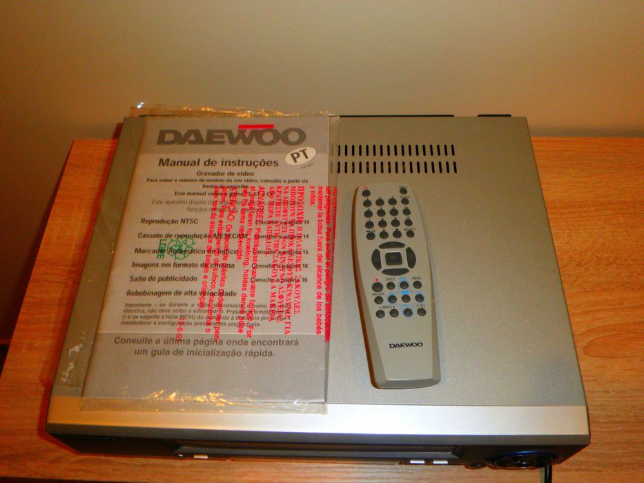 DAEWOO ST 847 Video Player