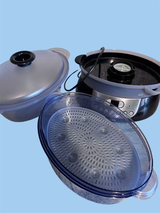 Уред за готвене на пара Philips HD9140/91, 900 W, Таймер, Цифров диспл