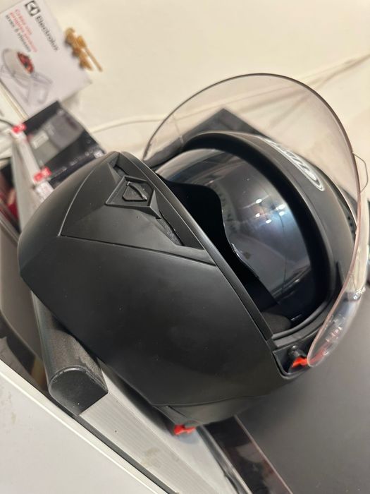 Casca moto L/XL ochelari