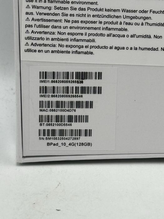 Tableta BNCF Cu Sim Bpad 10 128GB sigilata 4G T1