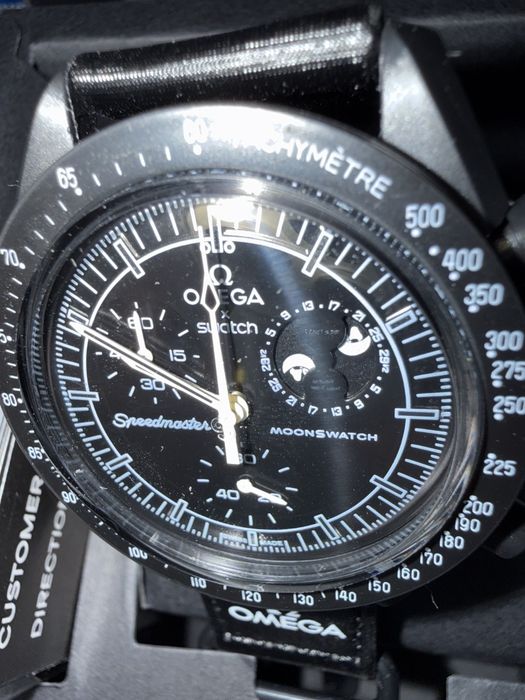Omega Swatch Mission to the Moonphase