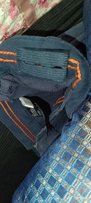 Панталон Н&М, син, момче 13, 164см