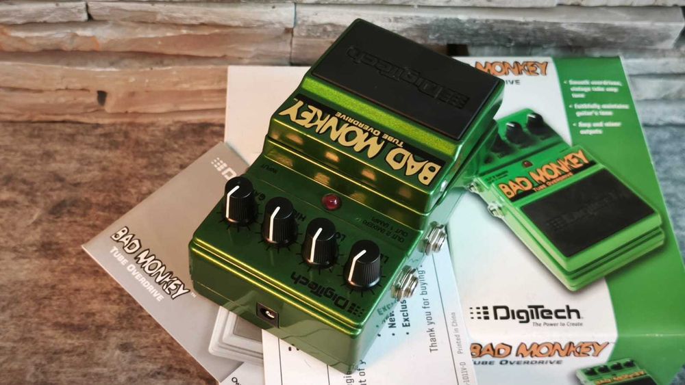 Pedala chitara DigiTech Bad Monkey Tube Overdrive – Harman | Overdrive / Boost în cutie - GARANTIE 1 AN!