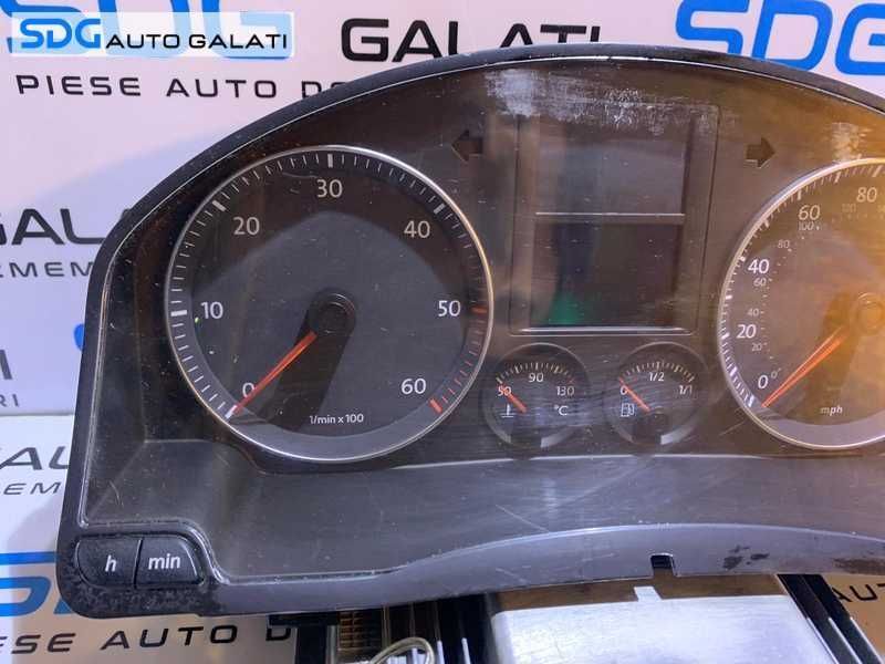 Kit Pornire ECU Calculator Motor Cip Cheie si Imobilizator cu Ceas Ceasuri Bord VW Golf 5 1.9 TDI BXE 77KW 105CP 2004 - 2008 Cod 03G906021KH 0281013226 [L2255]