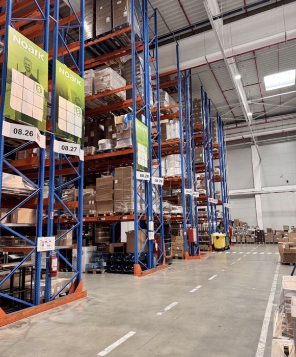 Rafturi metalice industriale
