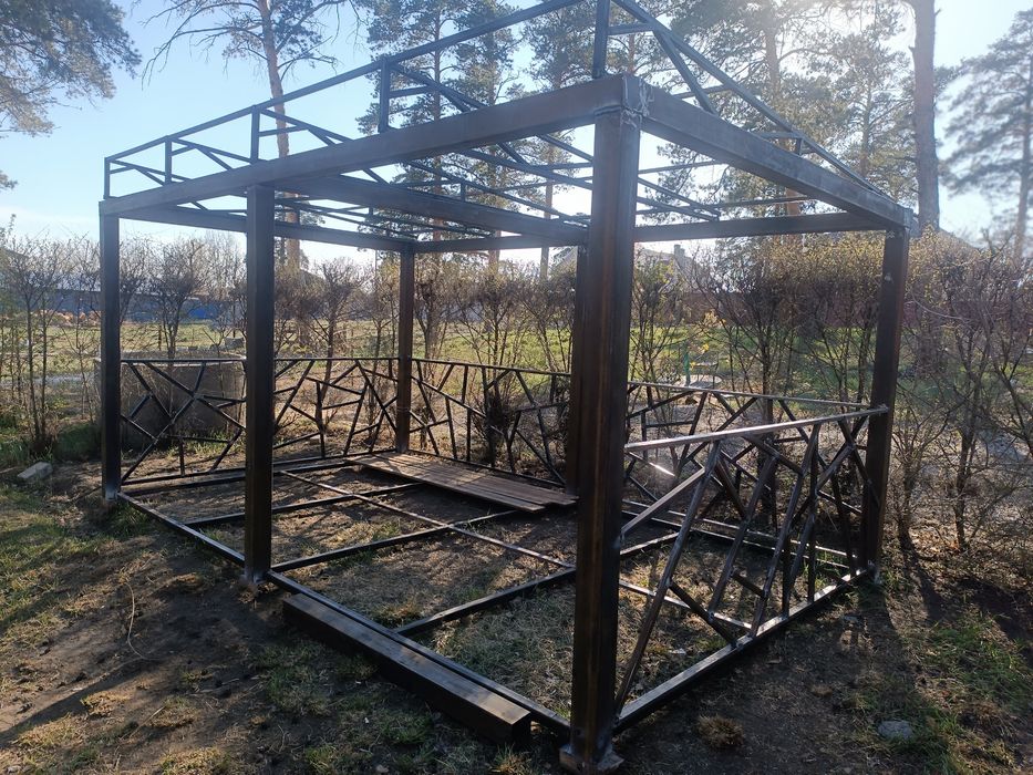 Беседки металлические