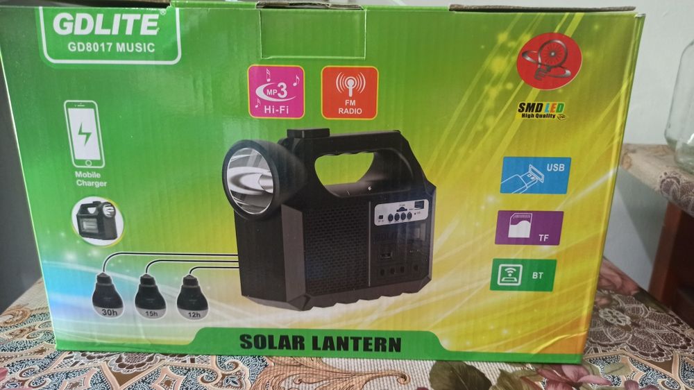 Vand kit solar camping