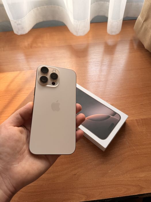 Продается IPhone 16 Pro Max 256 Desert Titanium!