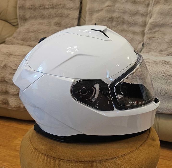 Casca moto SHARK D-SKWAL 3 BLANK alb