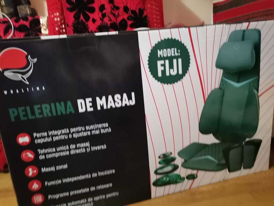 Pelerină de masaj cu pietre