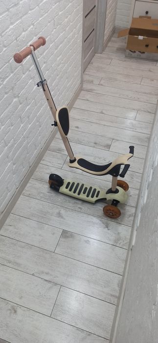 Самокат трансформер happy babby