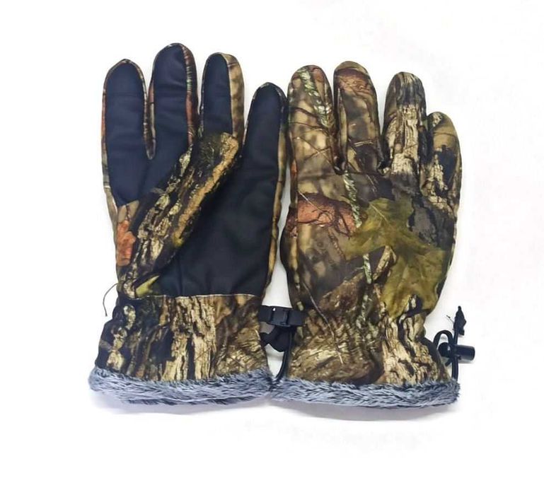 Перчатки с камуфляжным принтом – Для охоты, рыбалки и зимнего отдыха