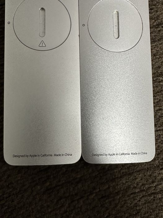 Telecomanda Apple TV originala aluminiu