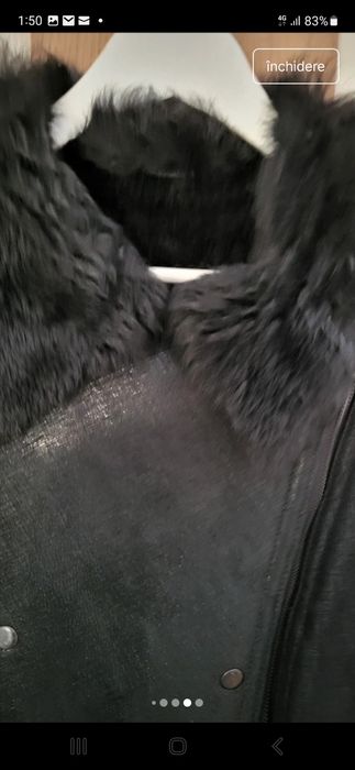 Cojoc Vesa, negru, marimea 42