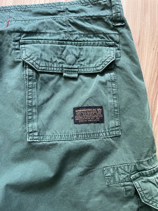 ALPHA INDUSTRIES cargo/мъжки карго къс панталон W36