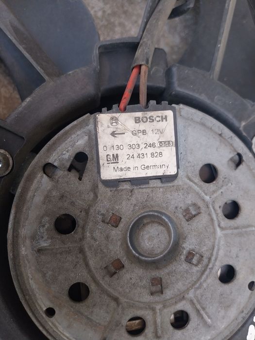 Охладителна перка opel astra g 2.0dti