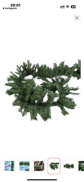 Еловая гирляда    для декора