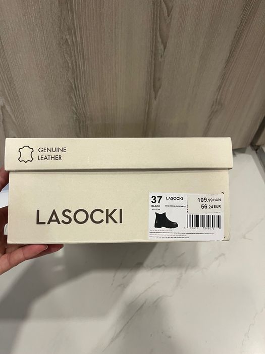 Дамски кожени боти Lasocki