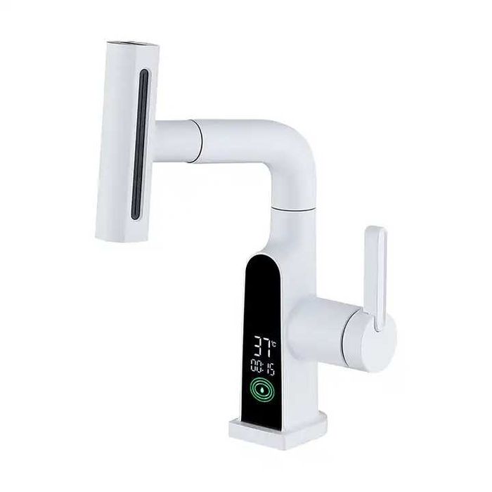 Дигитален смесител с 4 режима подходящ за кухня и баня