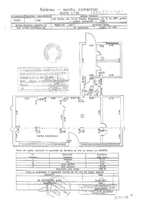 vand spatiu comercial