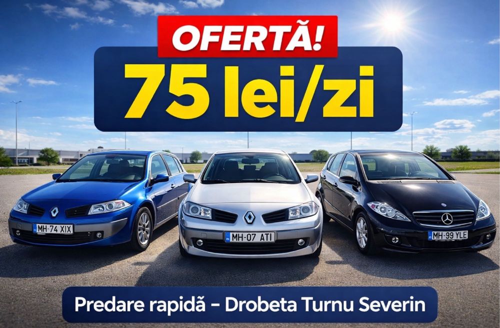 Închirieri auto Drobeta  / Rent a car  Drobeta