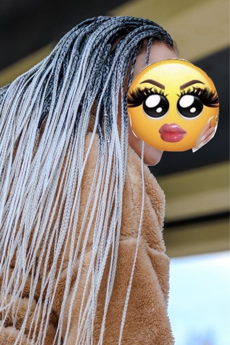 Многоразовые косы каниколон 66 см, 200 гр